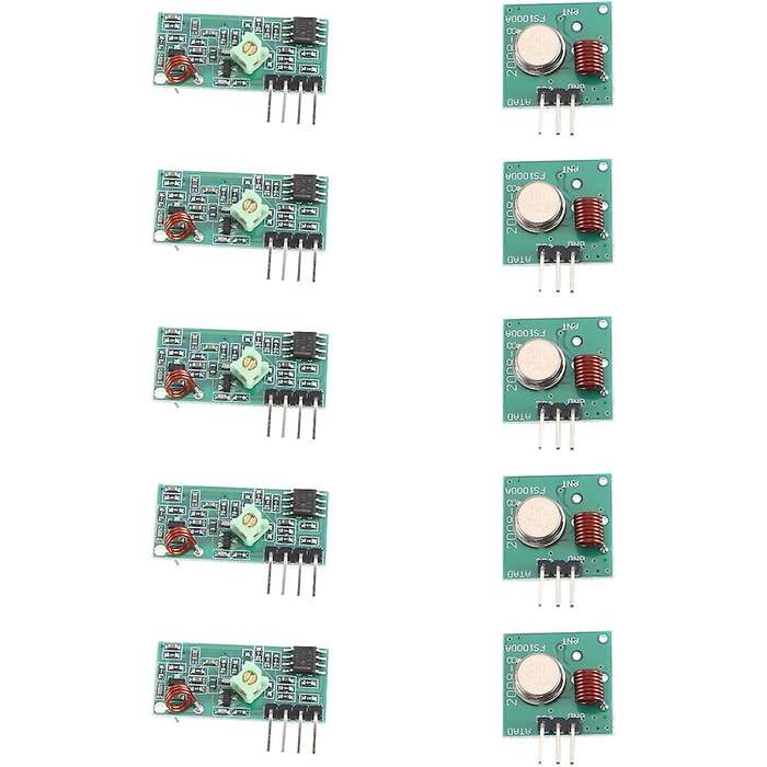 433MHZ Ultra Module Wireless Transmitter Module Burglar Alarm Transmitter Receiver Portable Frequenc