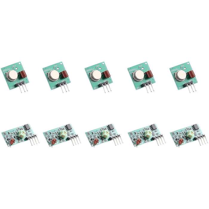 433MHZ Ultra Module Wireless Transmitter Module Burglar Alarm Transmitter Receiver Portable Frequenc
