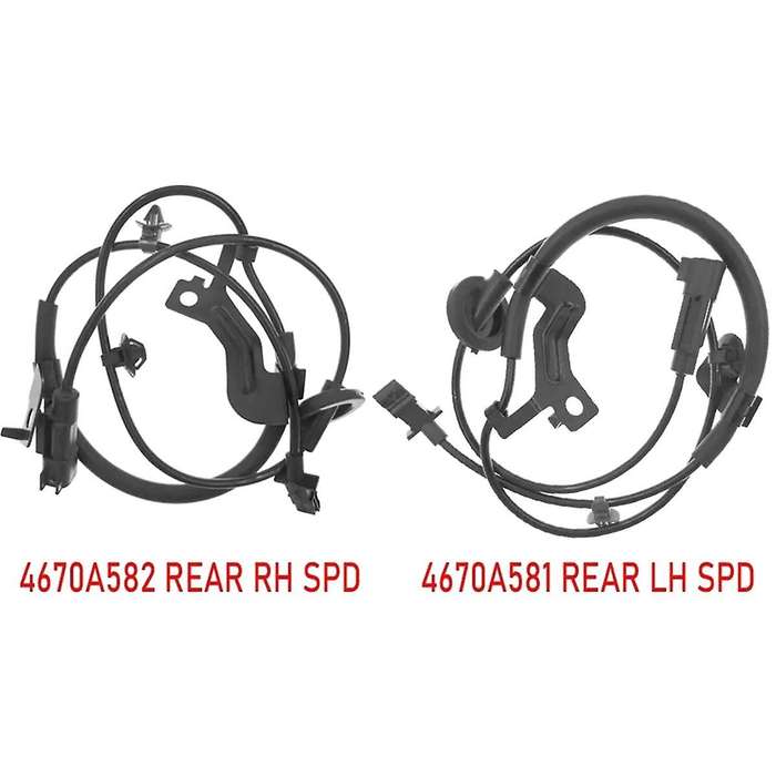 4670a581 4670a582 Rear Abs Wheel Speed Sensor for Asx Ii 2.4l