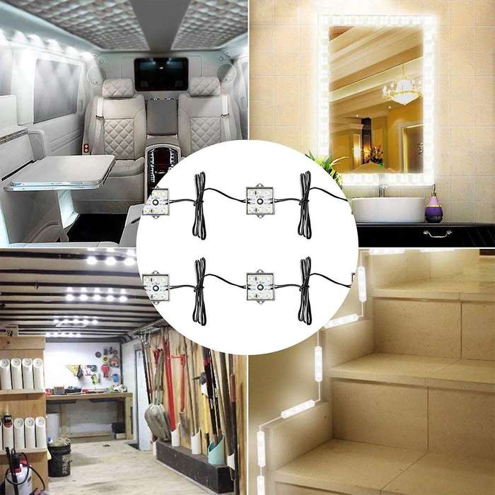 48 Led Dc12V Low Consumption High Bright Interior Light for Car Van Rv Interior Trailer Boat Cargo