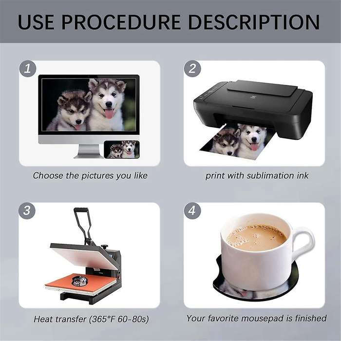 48 PCS Sublimation Coasters Blanks Bulk, 2.75 Inch Circular Opening Blanks Sublimation Car Coasters
