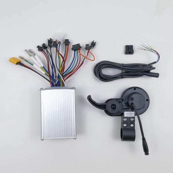 48v/20a 600w Electric Bike Scooter Controller with Throttle Lcd Display Speed for Bike Bldc Motor S
