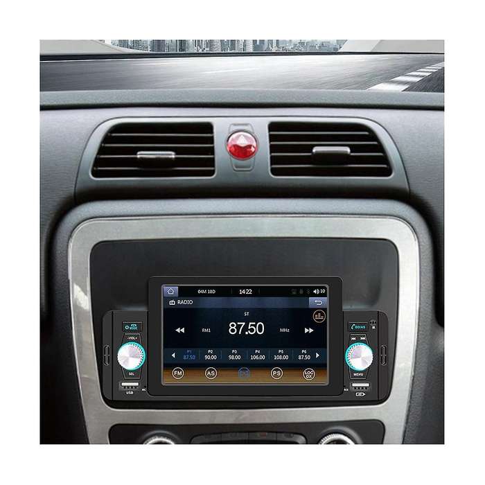 4-channel 60w Wireless Car Radio Car Mp5 Player Bluetooth 5.1 Radio Multimedia Player with 5-inch Sc