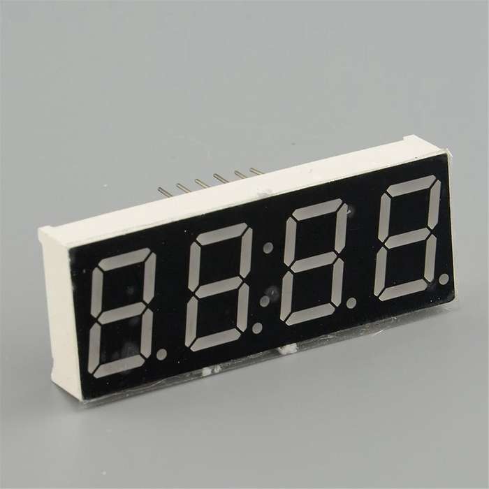 4-Digit Digital Electronic Clock Kit, Microcontroller Digital Clock, 4-Digit Digital Clock Kit, Elec