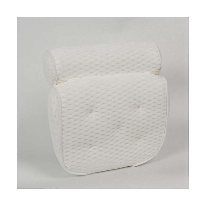 4d Mesh Fabric Bathtub Pillow 7pcs Suction Cup Spa Bath Pillow Bath Pillow for Bathtub Support Neck