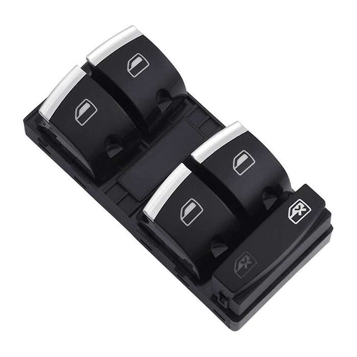 4F0959851H Car Front Driver Electric Power Window Lifter Control Switch for A3 A4 S4 RS4 A6 S6 RS6 2