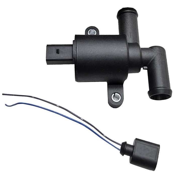 4H0121671D Car Heater Control Valve with Plug for A4 A5A6 C7 A7 A8 Q5 Golf 7 B8 Solenoid Valve 4H012