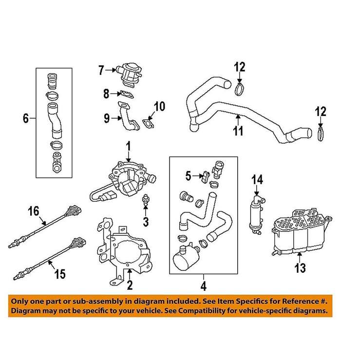 4H0906262M for A8 A8L S6 S7 S8 RS7 4.0L 2013-2018 Rear O2 Downstream Oxygen Sensor