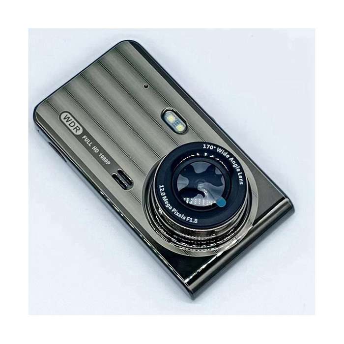 4inch 1080p Dual Lens Touchable Screen Car Recorder with Back-up Camera Function Hd Night Vision Rec