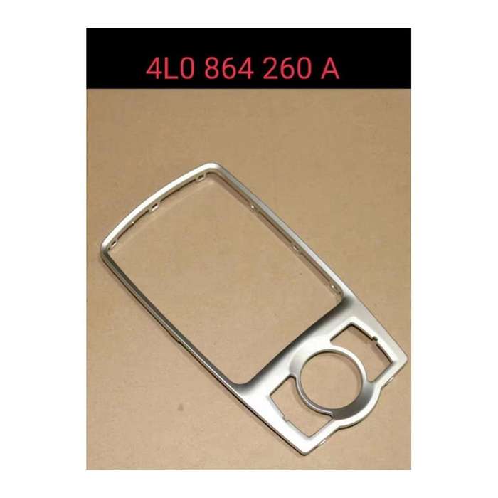 4L0864260 Front Console Chrome Frame Trim for 2007-2015 Gear Shift Panel Decorative Cover 4L0864260A