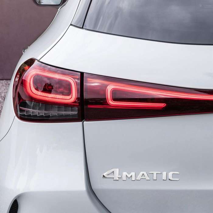 4matic Silver Auto Trunk Door Bumper Badge Decal Emblem Adhesive Tape Sticker Replacement for -