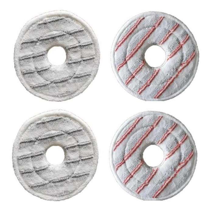 4Pack Microfibre Washable for Spin & Clean Mop Refill Vacuum Cleaner Dry and Wet Usage Mop Cloths Pa