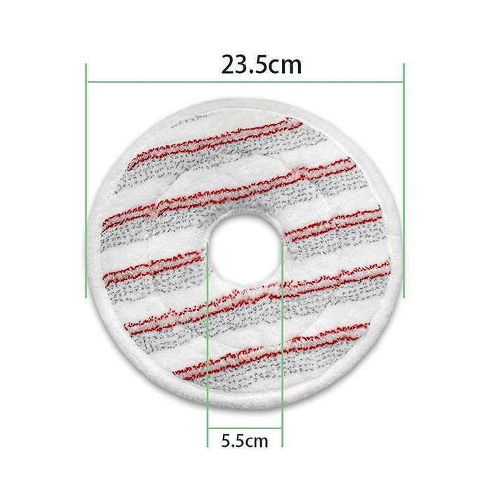 4Pack Microfibre Washable for Spin & Clean Mop Refill Vacuum Cleaner Dry and Wet Usage Mop Cloths Pa