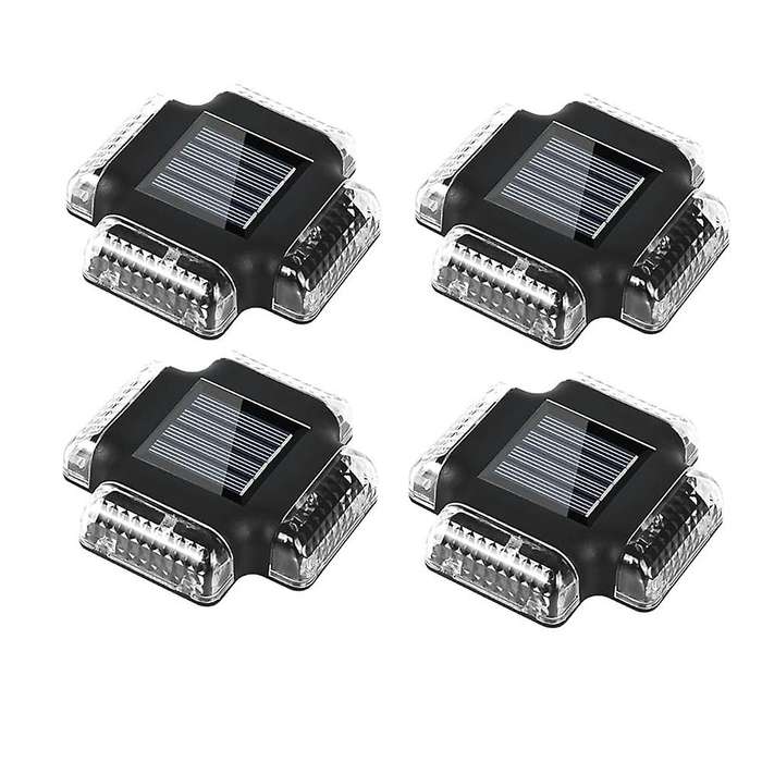 4pack Solar Pool Deck Lights Pool Side Floor Lights,Outdoor Above Ground and Inground Swimming Pools