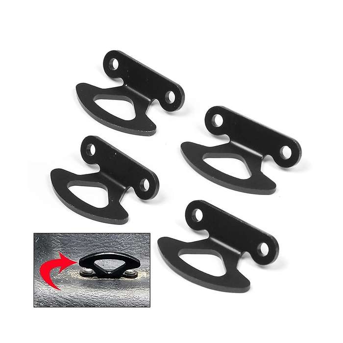 4-pack Tie-down Hooks,steel Structure Bed Inner Hook Kits for 2000-2017 Explorer Sport