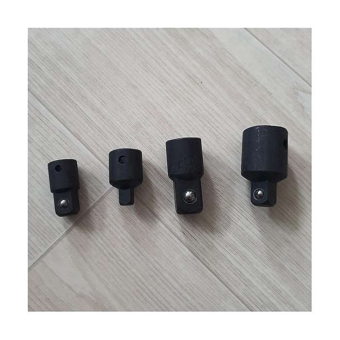 4PC Black Sleeve Sleeve Conversion Head Steel Ball Conversion Head Mutual Conversion Joint