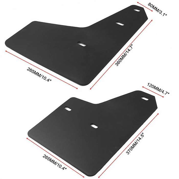 4PC Car Mudguards Suitable for 2012-2020 Focus Front and Rear Wheel Modified Mudguards
