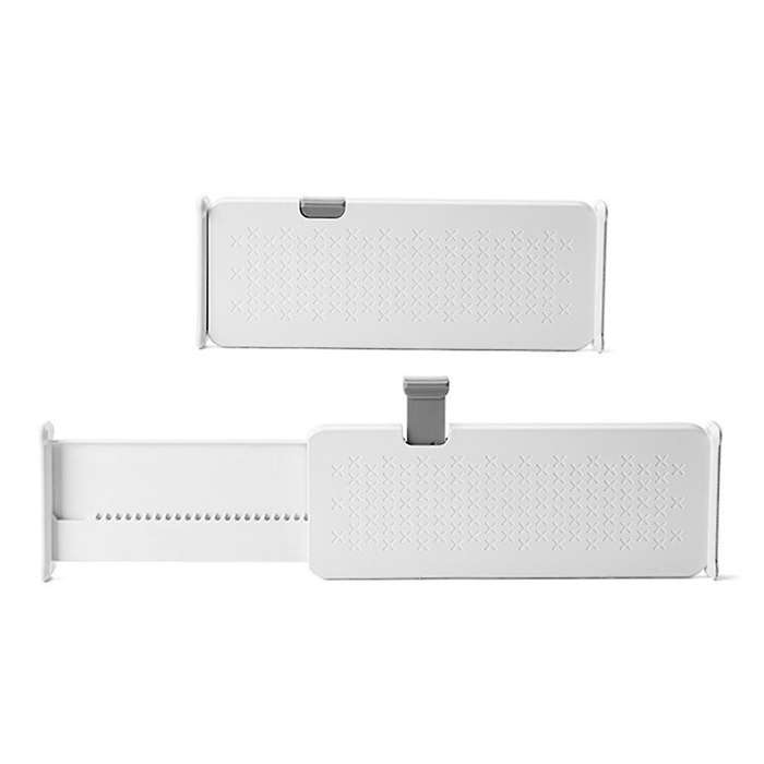 4pc Drawer Dividers Organizer Adjustable Storage Retractable Drawer Partition Holder Household Clapb