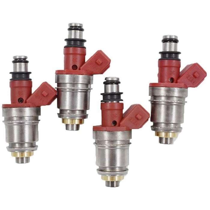 4pcs 16600-86g10 1660086g00 Fuel Injector Injector Nozzle Automotive for Pickup D21 2.4