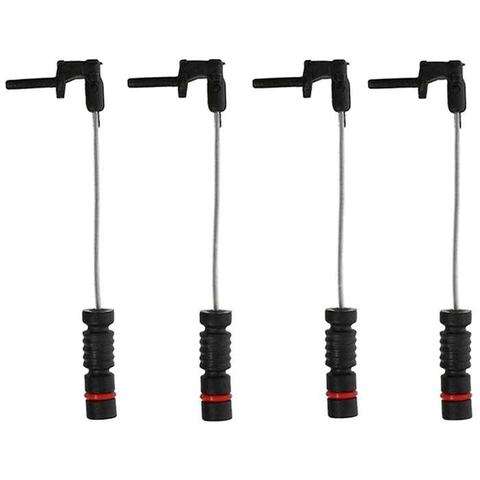 4Pcs 1405401217 Brake Pad Wear Sensor Kit, Front Rear Brake Pad Wear Sensor for - W140, W107, W124