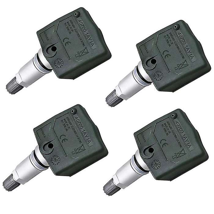 4Pcs 40700-1AY1A Tire Pressure Sensor TPMS for 2009-2010 40700-JY10B 315MHz