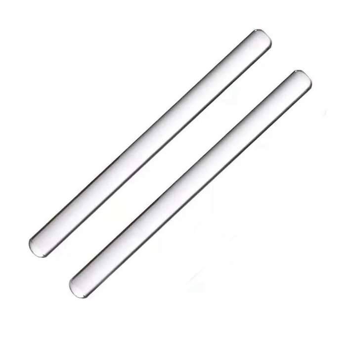 4Pcs 6.5Inch Acrylic Rolling Pin Clear Clay Rolling Pins Fondant Rolling Pole Cake Noodle Baking Dec