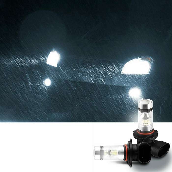 4Pcs 9005 9006 Combo LED Headlight Kit Fog Lamps Bulbs White High Low Beam