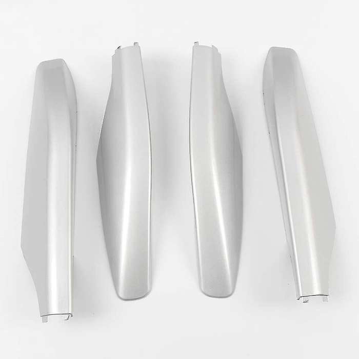 4PCS ABS Car Roof Luggage Rack Rail End Cover Protector Fit for Prado 2003-2009