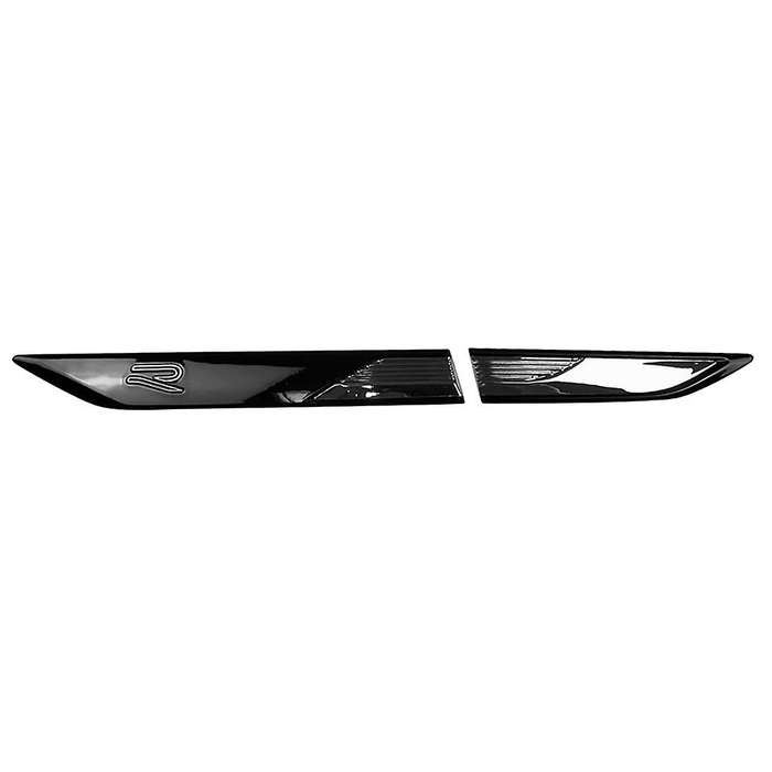 4Pcs ABS Side Wing Emblem Stickers Cover Trim for 2021-2022 Car Body Decoration Accessories