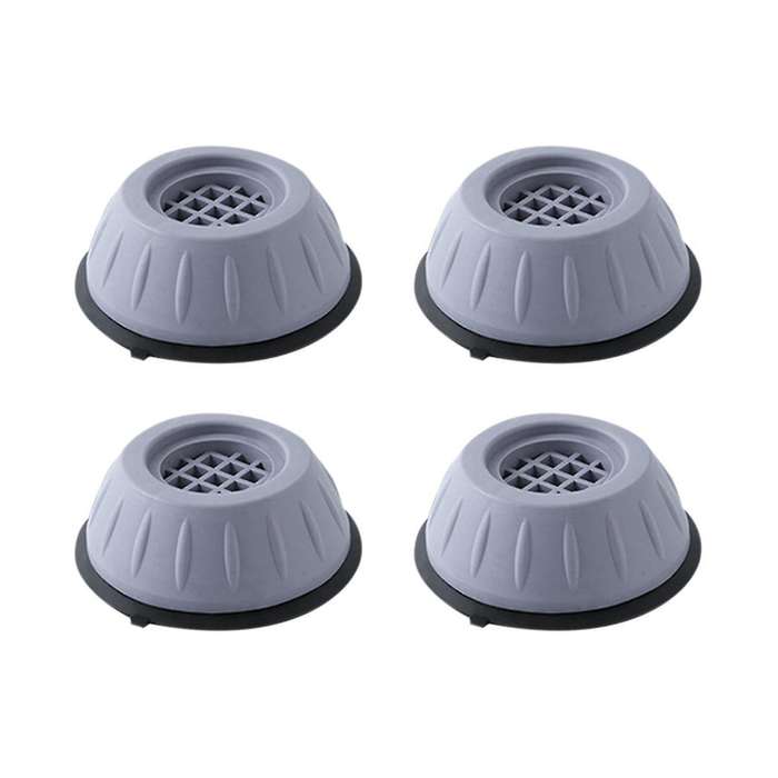 4Pcs Anti Vibration Feet Pads Silent Skid Raiser Support Dampers Stand Furniture