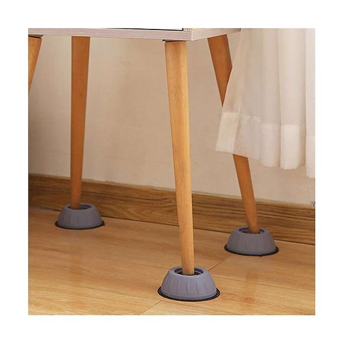 4Pcs Anti Vibration Feet Pads Silent Skid Raiser Support Dampers Stand Furniture