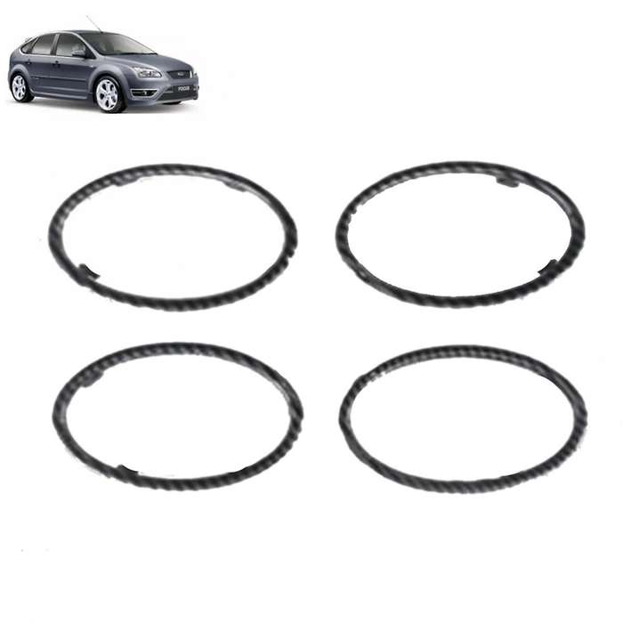 4Pcs Car Dashboard Air Conditioner Air Vent Frame 4M51A014L21BC 4M51A014L21AE for Focus 2005-2011,A