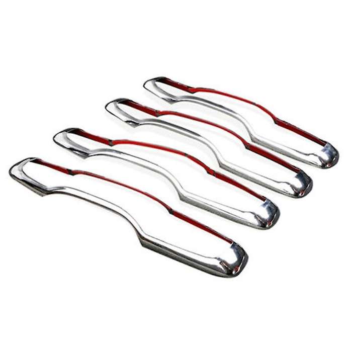 4Pcs Car Door Handle Trim Decoration Is Suitable for XC60 XC90 S90 V90 2018 2019 2020 Chrome Accesso