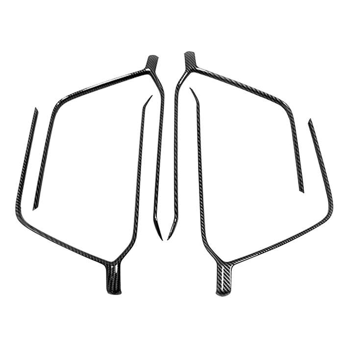 4PCS Car Door Armrest Trim Modification Door Bowl Decoration for 2019-2020