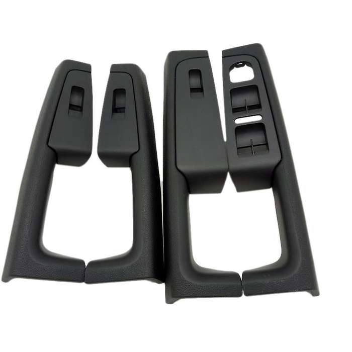 4PCS Car Inner Door Handle Window Switch Control Panel Trim for Superb 2006-2010 LHD