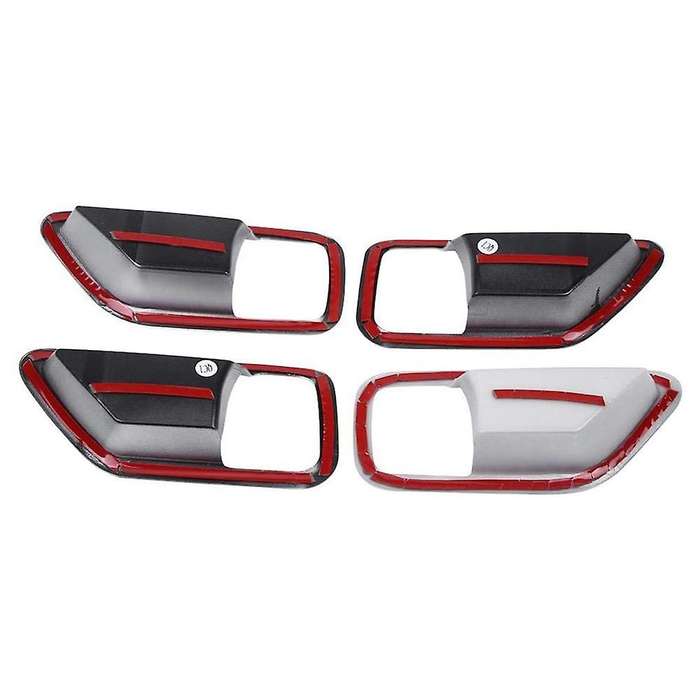 4Pcs Car Inner Handle Frame Interior Door Handle Bowl Cover Trim Auto Accessories for Vitara 2 Ii 20
