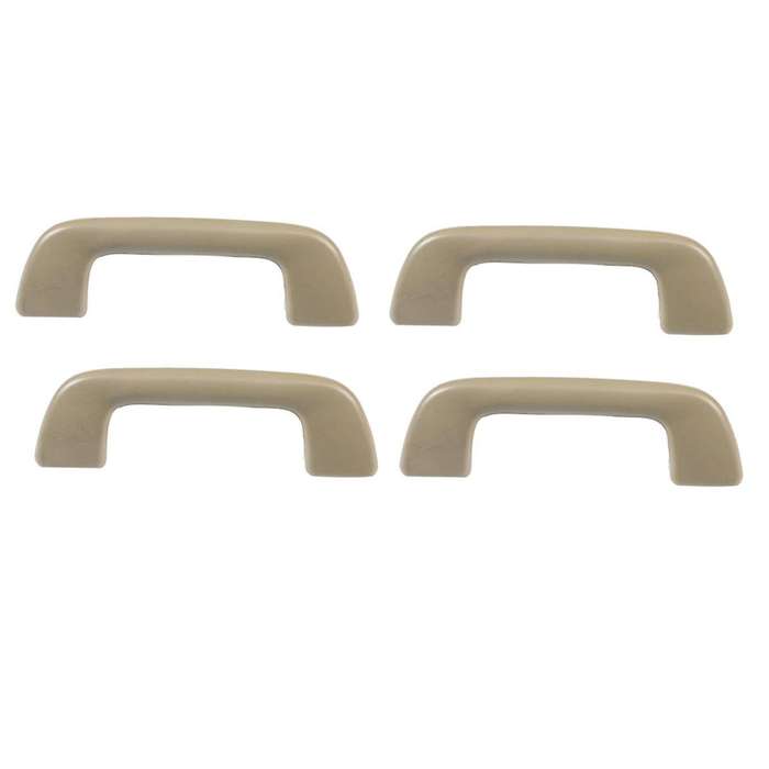 4Pcs Car Inner Roof Armrest Ceiling Pull Handle Door Safety Handle 74610-52020 for Yaris Prius Beig