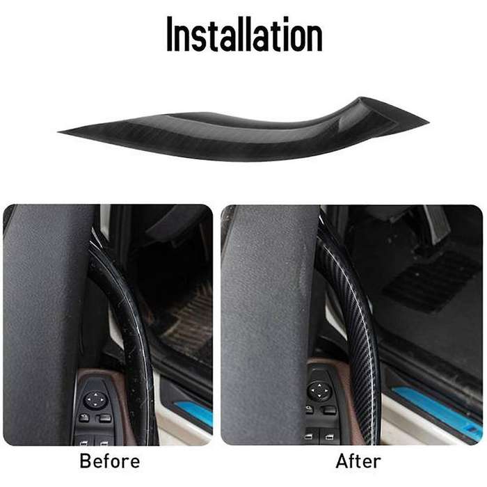 4pcs Car Interior Door Handle Cover Trim for 3 4 Series F30 F30 F32 F34 F35 F36 12-2017 Armrest Pull