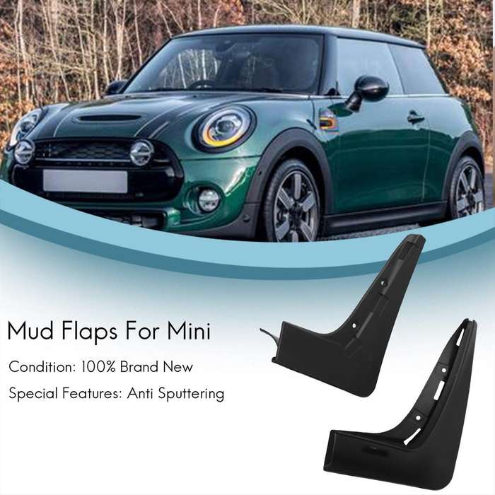 4PCS Car Mud Flaps for ONE R56 2008-2014 Mudguards Splash Guards Mudflap Car F-