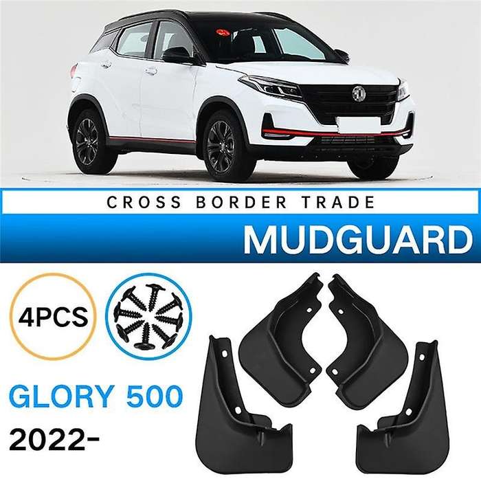 4Pcs Car Mud Flaps for Dongfeng DFSK Glory 500 2022 Mudguards Mud Guard Flap Splash Flaps Accessori