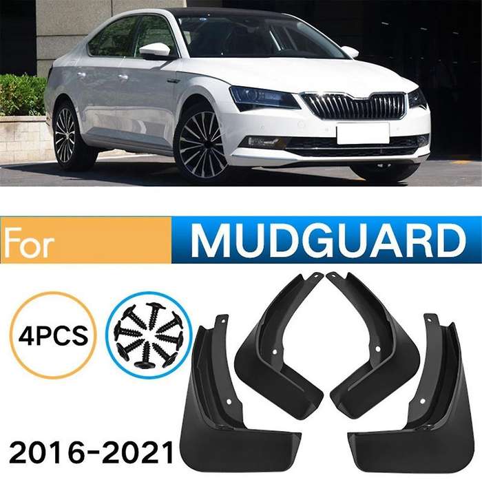 4PCS Car Mudguard Mud Flaps Splash Mud Guard for Superb 2016-2021 Car Accessories