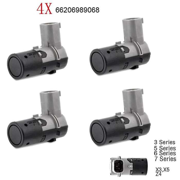 4pcs Car Reverse Backup Assist Parking Sensor for - E39 E46 E60 E61 E66 E83 X3 3 5 7 Series 6620698
