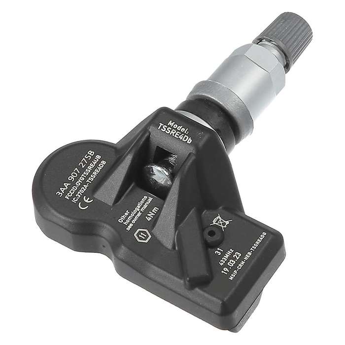4Pcs Car TPMS Sensor Tire Pressure Sensor 3AA907275B 3AA907275 for CC 2011-2017 Tire Pressure Monito