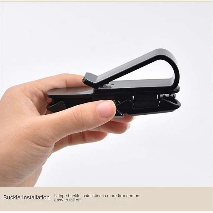 4pcs Car Visor Sunglass Holder Frame Visor Pen Holder Multipurpose Car Visor Accessories for Glasse