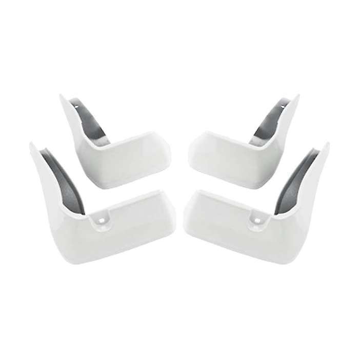 4Pcs Car White Mud Flaps Mudguards Splash Guards for 2018 2019 2020 Accord Sedan 10Th Generation