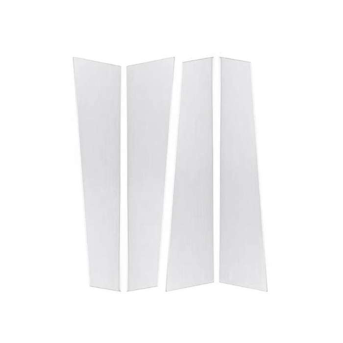 4pcs Car Window B Pillar Strip Stickers for Gls Class 2016-2023 Center Post Chrome Aluminum Trim Pan