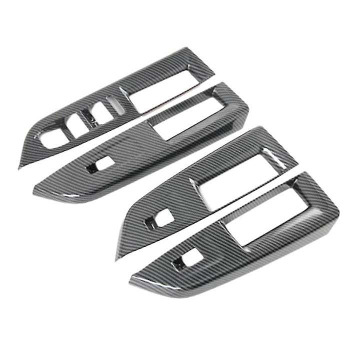4PCS Car Window Lift Switch Pannel Cover Trim for Golf 8 MK8 2020 2021 Interior