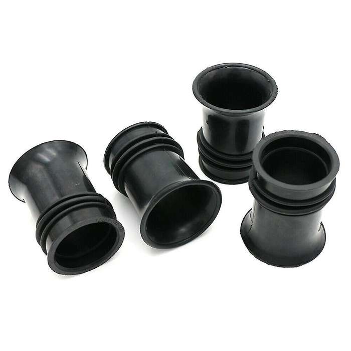 4Pcs Carburetor Air Box Boot Boots Rubber 17253-341-300 for CB750F CB750K 1969-1976