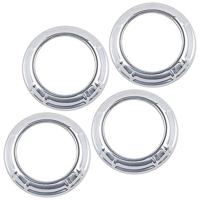 4Pcs Chrome Car Dash Air Conditioning Vent Trim Cover for JK 11-17