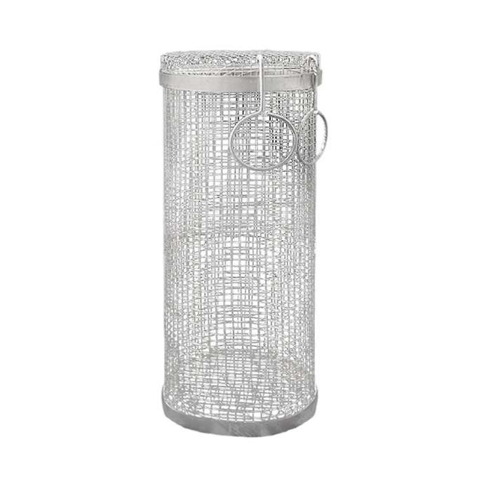 4pcs Cylindrical Barbecue Basket Stainless Steel Grill Outdoor Bbq Suppiles Non Stick Kitchen Acces